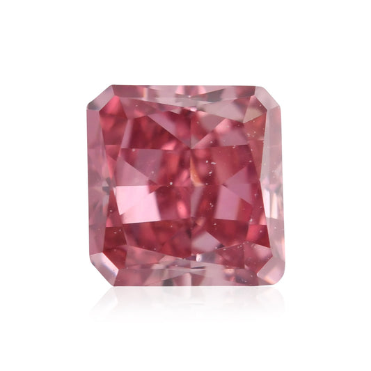 0,19 Karat Fancy Vivid Purplish Pink Radiant Argyle Diamant VS2 GIA und Argyle
