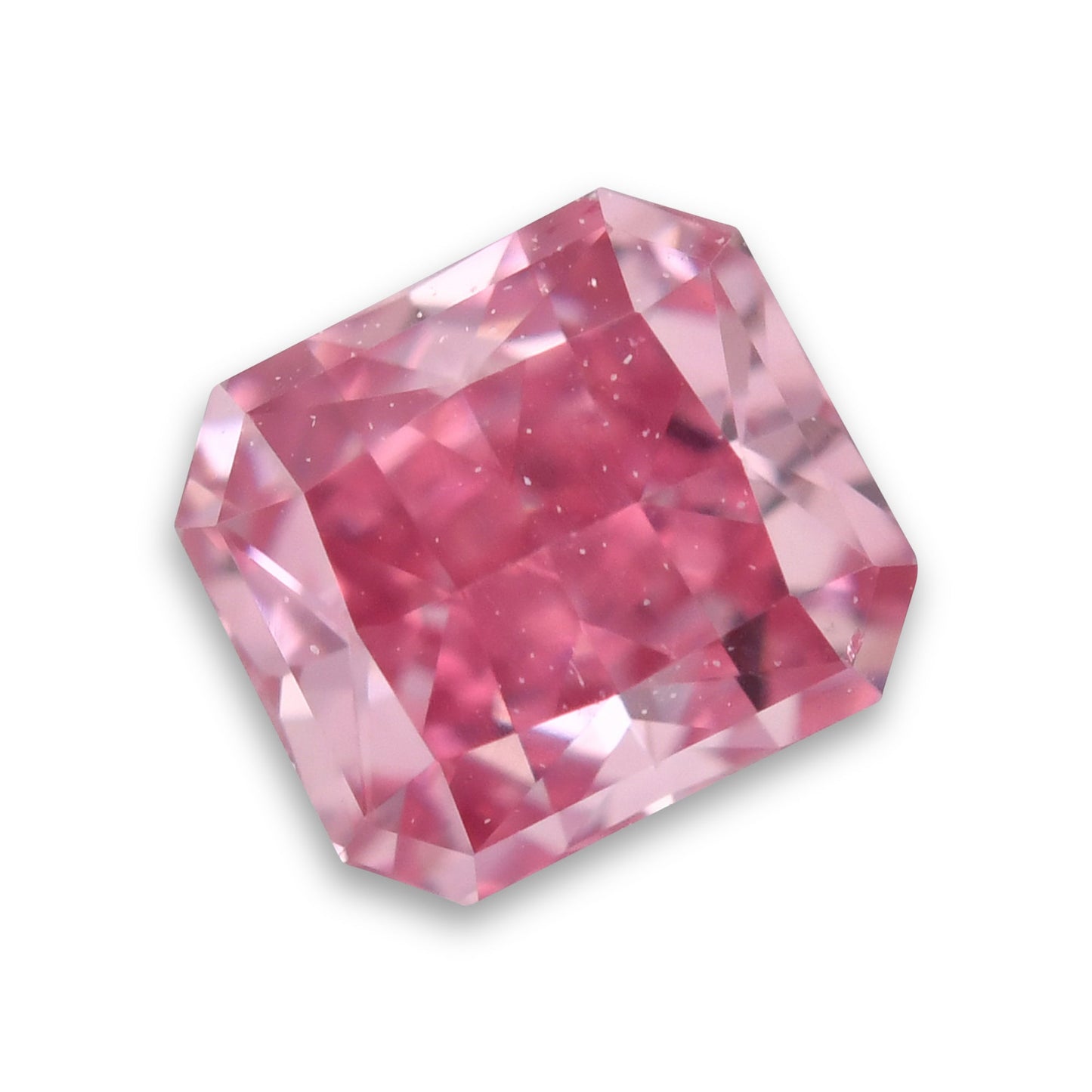 0,21 Karat Fancy Vivid Purplish Pink Radiant Diamant VS2 GIA Argyle