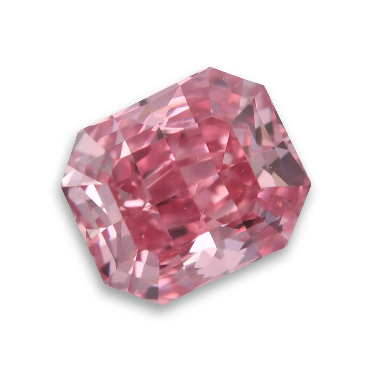 0.22 Carat Fancy Vivid Purplish Pink Radiant Argyle Diamond VS2 GIA