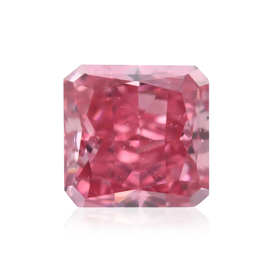 0,23 Karat Fancy Vivid Purplish Pink Radiant Argyle Diamant VS1 GIA