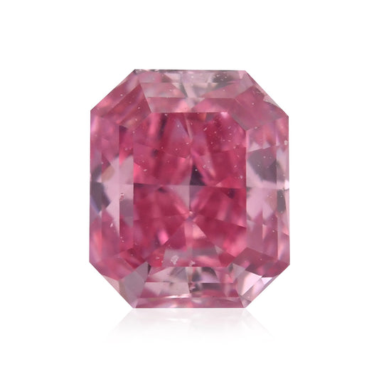 0,24 Karat Fancy Vivid Purplish Pink Radiant Argyle Diamant VS2 GIA