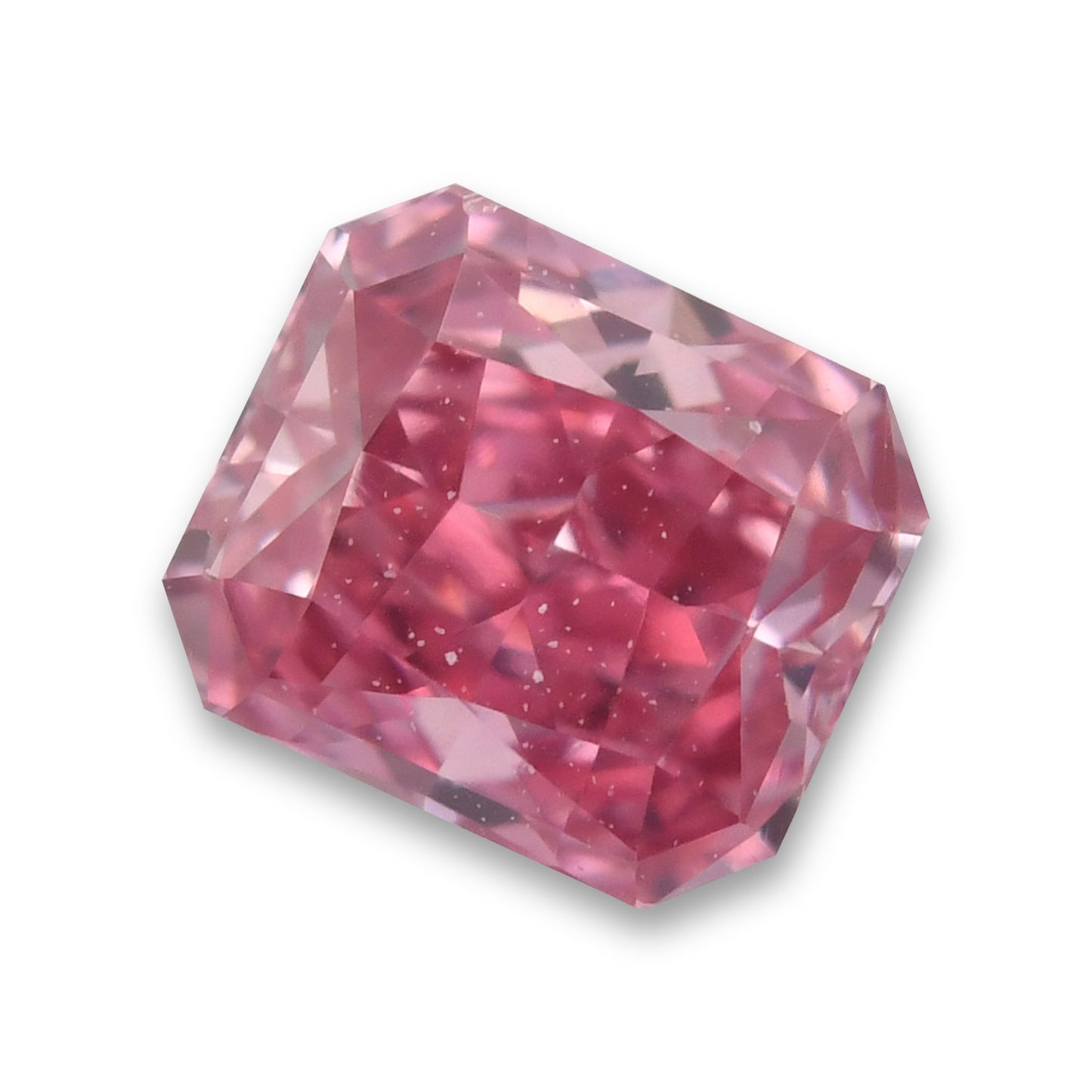 0.25 Carat Fancy Vivid Purplish Pink Radiant Argyle Diamond VS2 GIA