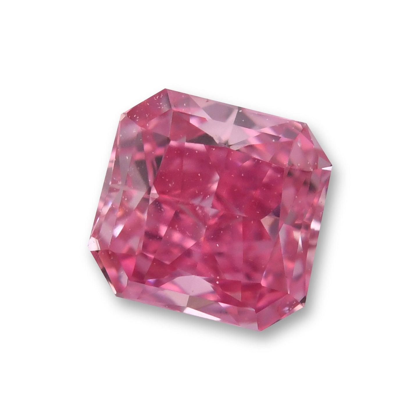 0,26 Karat Fancy Vivid Purplish Pink Radiant Argyle Diamant VS2 GIA