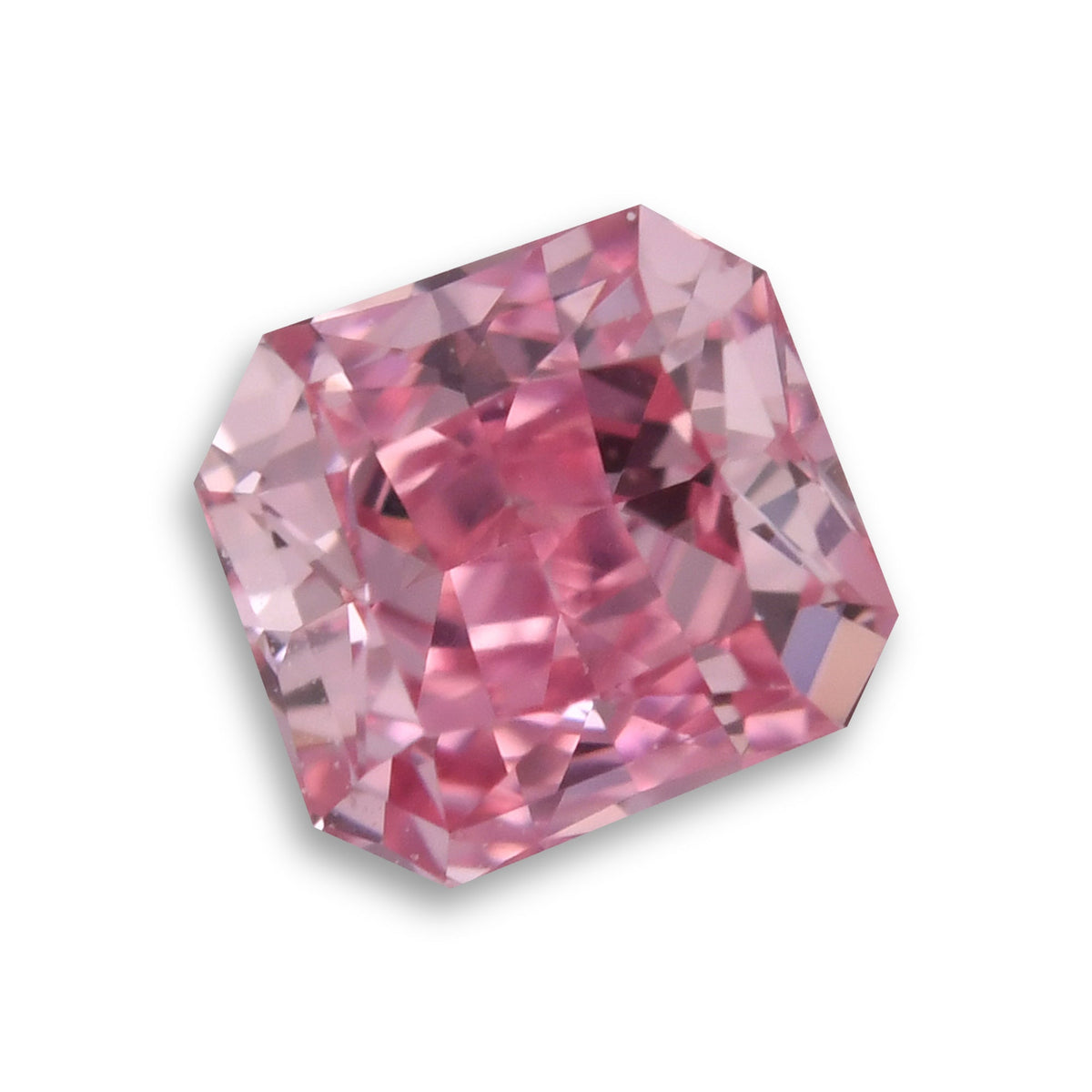 0,25 Karat Fancy Intense Purplish Pink Radiant Argyle Diamant SI1 GIA