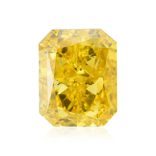 0,50 Karat Fancy Vivid Orange Yellow Radiant (SI2) GIA