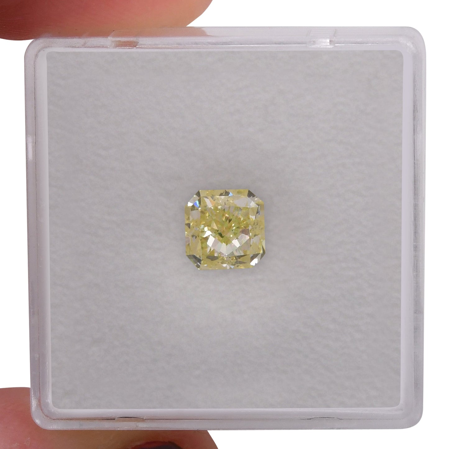 1,25 Karat W-X Radiant Diamant VS2 GIA