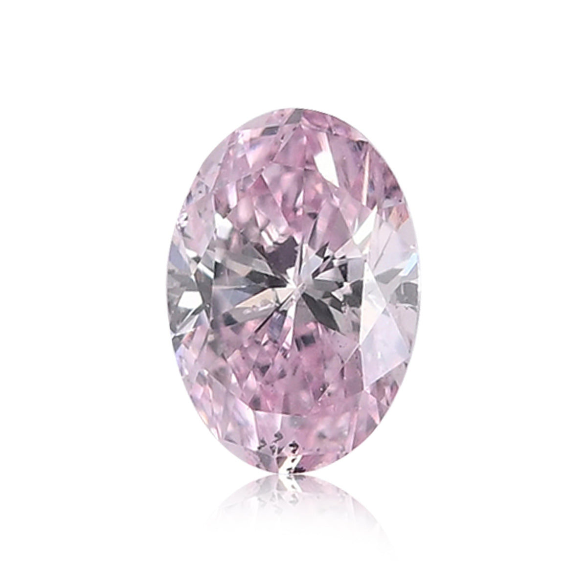 0,19 Karat Fancy Intense Purplish Pink Ovaler Diamant (I1) GIA & ARGYLE