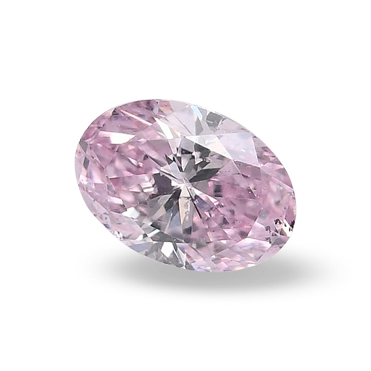 0,19 Karat Fancy Intense Purplish Pink Ovaler Diamant (I1) GIA & ARGYLE
