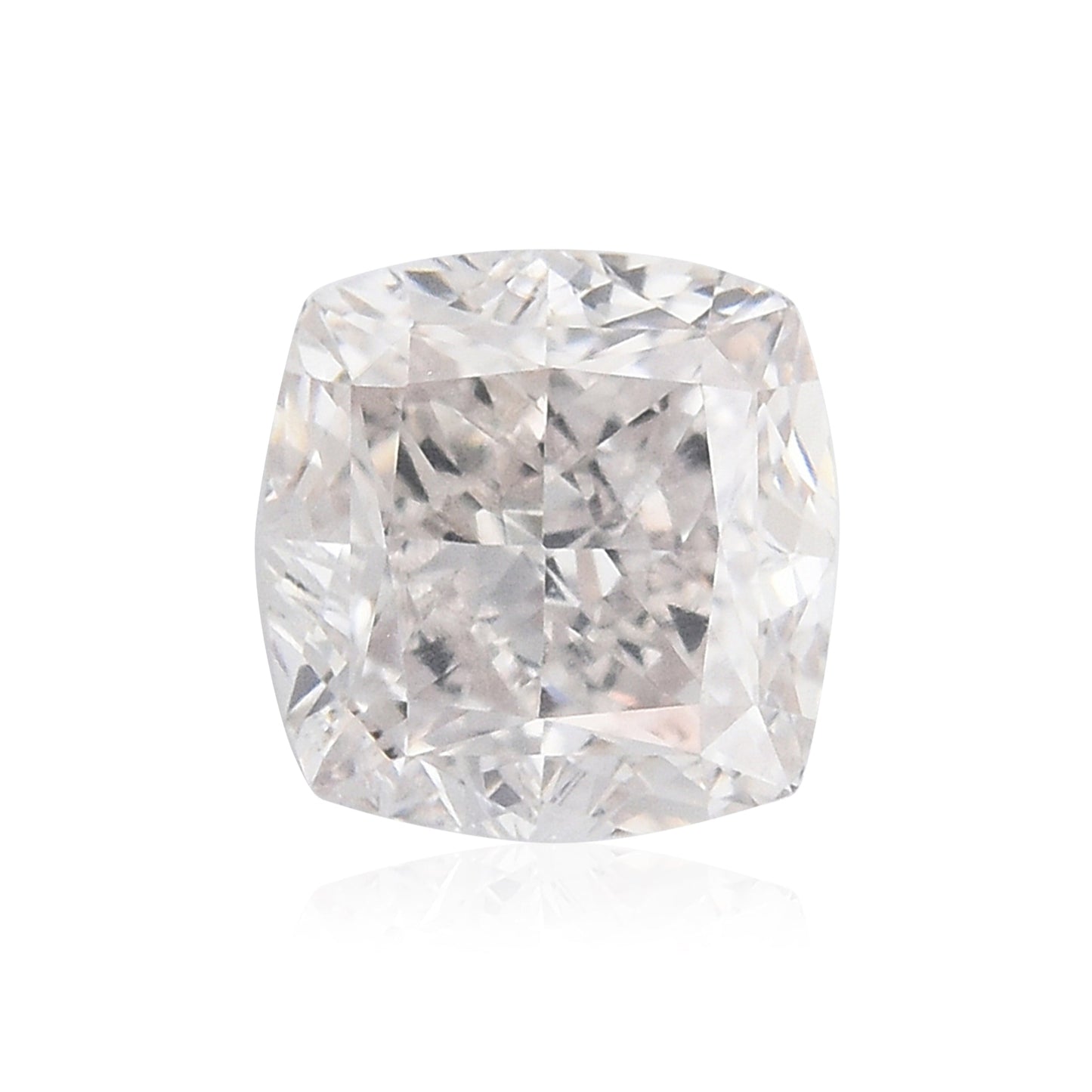 0,32 Karat Fancy Pinkish Brown Cushion Diamond VS1 GIA