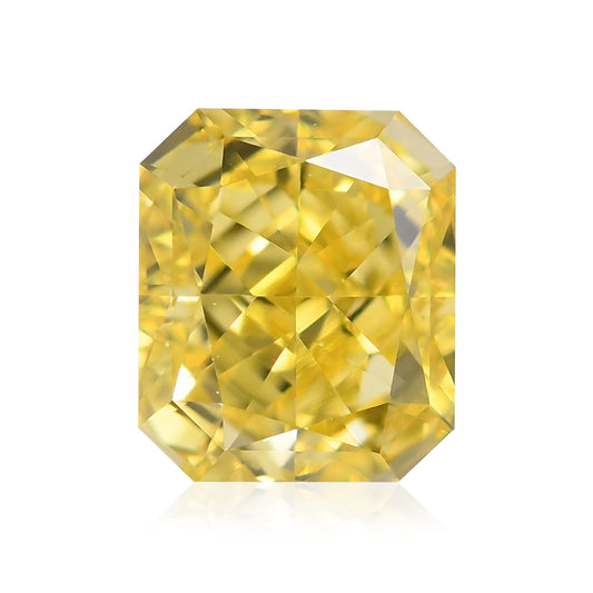 0,51 Karat Fancy Intense Yellow Radiant VS1 GIA