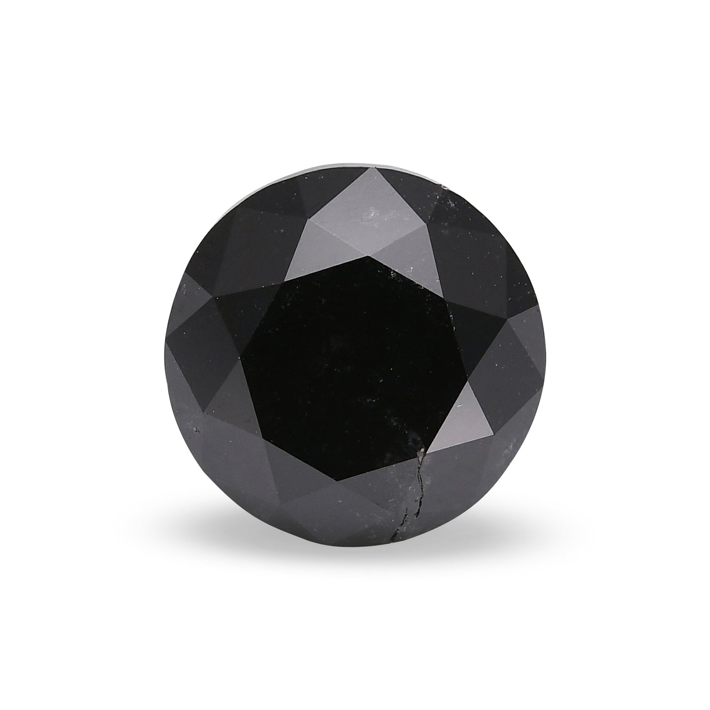 1,52 Karat Fancy Black Brillant-Diamant, GIA-zertifiziert