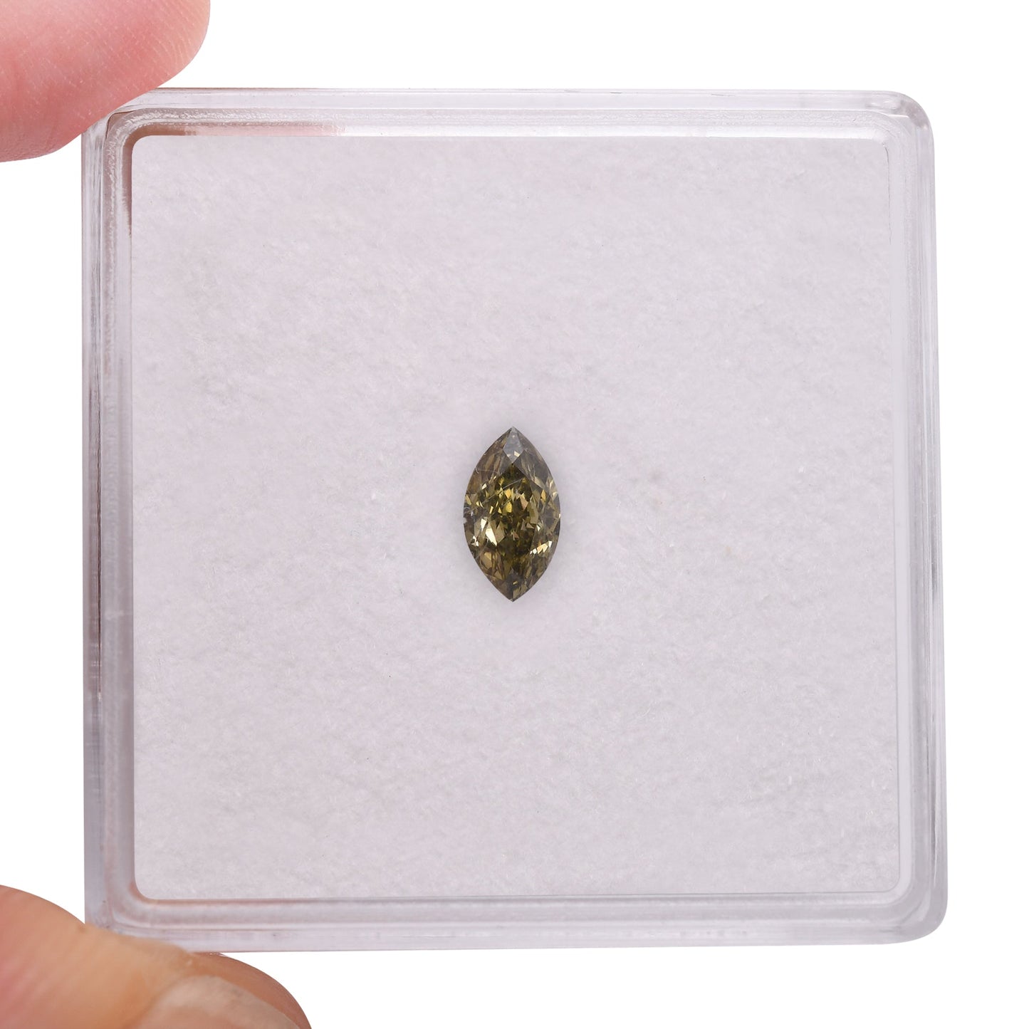 0,23 Karat Chamäleon-Marquise-Diamant, GIA-zertifiziert