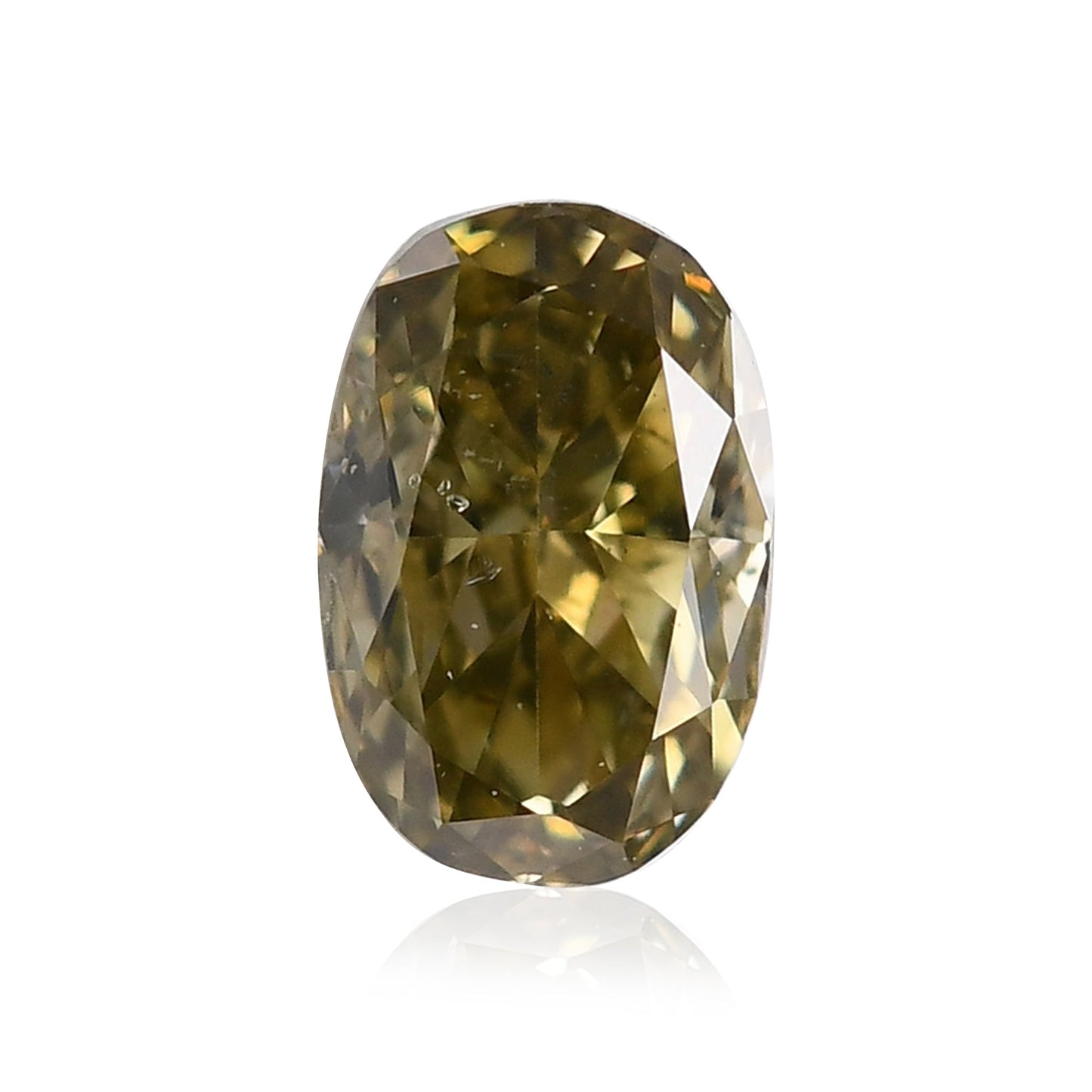 0,26 Karat Chamäleon-Oval-Diamant, GIA