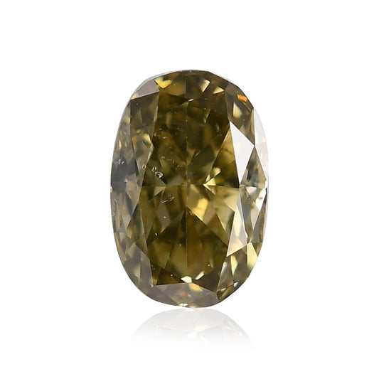 0,26 Karat Chamäleon-Oval-Diamant, GIA