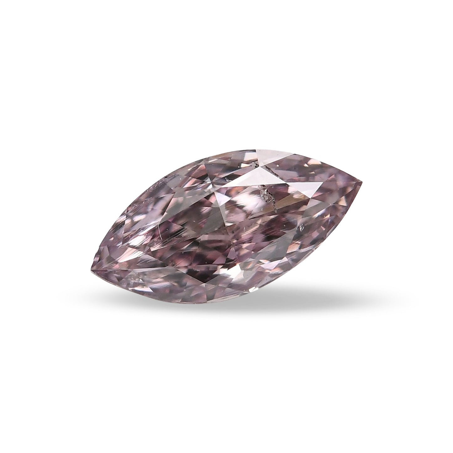 0,30 Karat Fancy Brown Pink Marquise Diamant I1 GIA