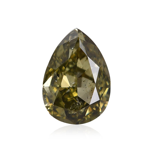 0,32 Karat Chamäleon-Birnen-Diamant, GIA