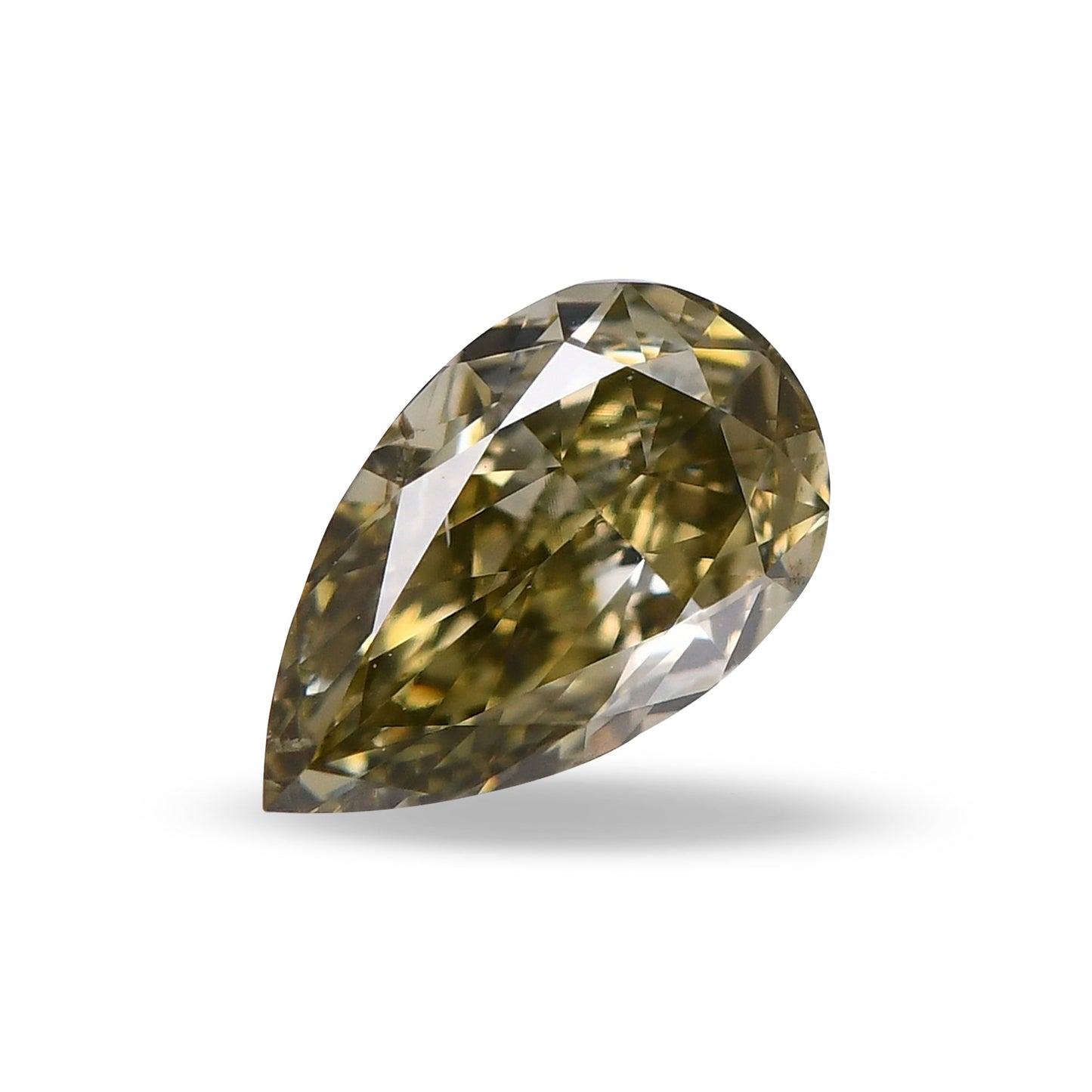 0,40 Karat Chamäleon-Birnen-Diamant SI2 GIA