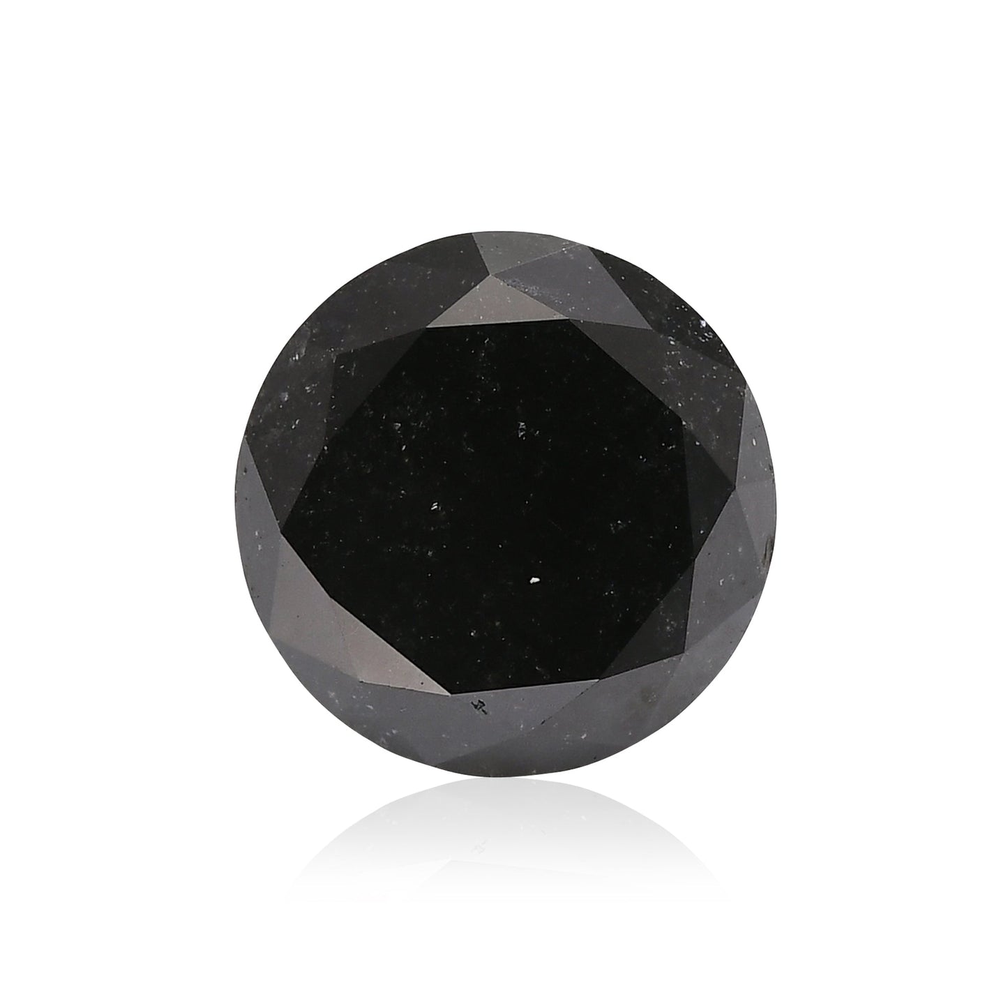 1,98 Karat Fancy Black Brillant-Diamant, GIA-zertifiziert