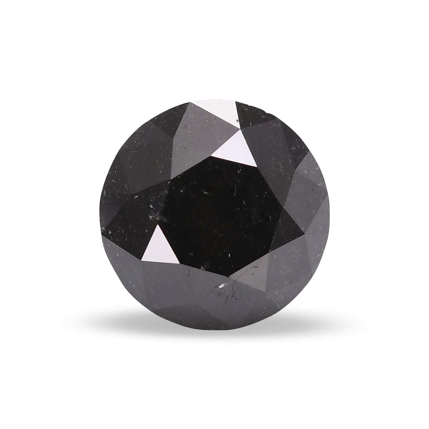 2,00 Karat Fancy Black Brillant-Diamant, GIA-zertifiziert