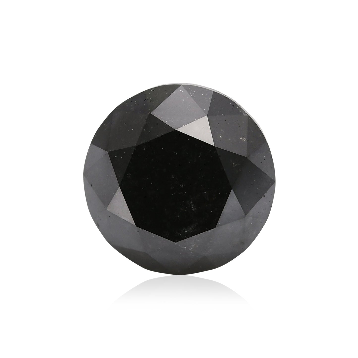 2,57 Karat Fancy Black Brillant Diamant, GIA-zertifiziert