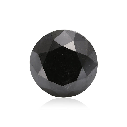 2,57 Karat Fancy Black Brillant Diamant, GIA-zertifiziert