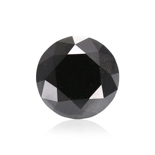 2,21 Karat Fancy Black Brillant-Diamant, GIA-zertifiziert