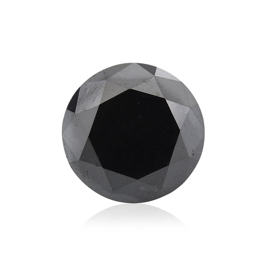 1,10 Karat Fancy Black Brillant-Diamant, GIA-zertifiziert