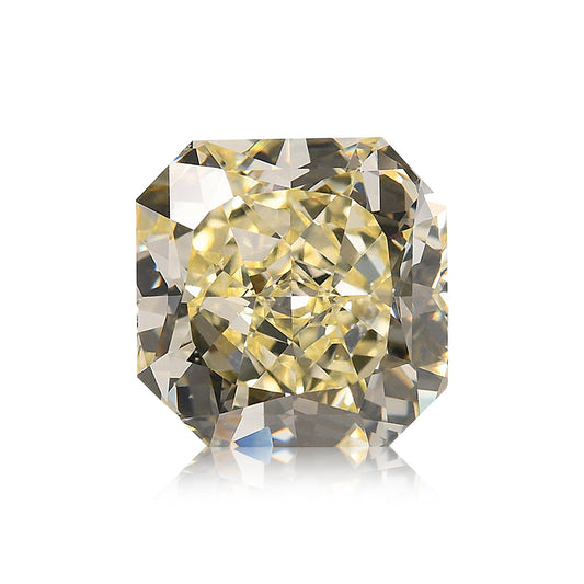 2,72 Karat hellgelber, strahlender Diamant, VVS2, GIA