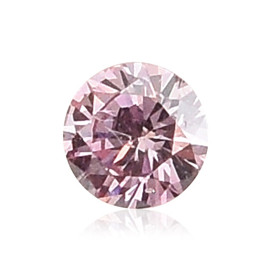 0,06 Karat Fancy Purplish Pink Brillanter Diamant, GIA