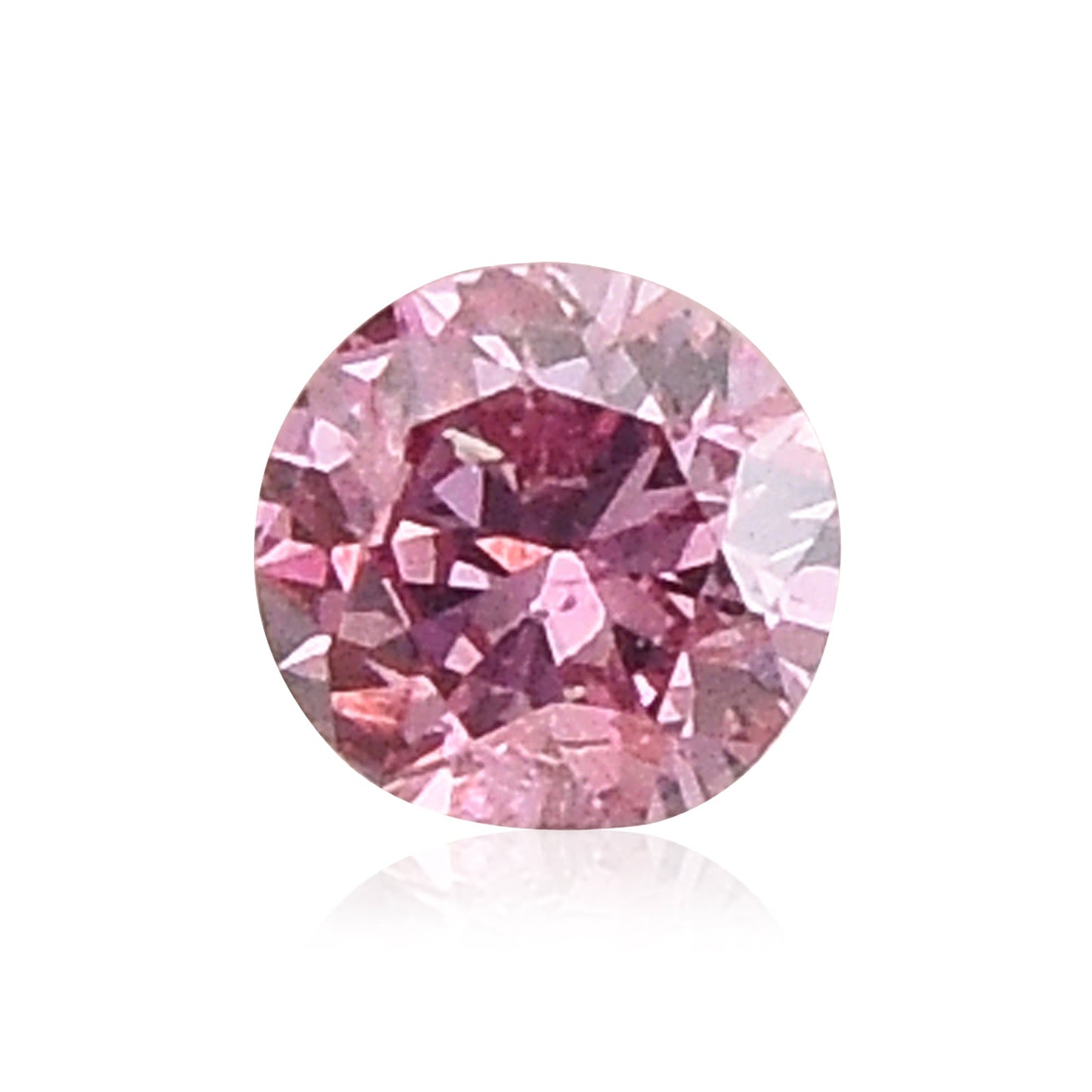0,07 Karat Fancy Intense Purplish Pink Brillanter Diamant GIA