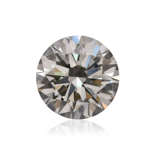 1,00 Karat Fancy Light Gray Rundbrillanter Diamant SI1 GIA