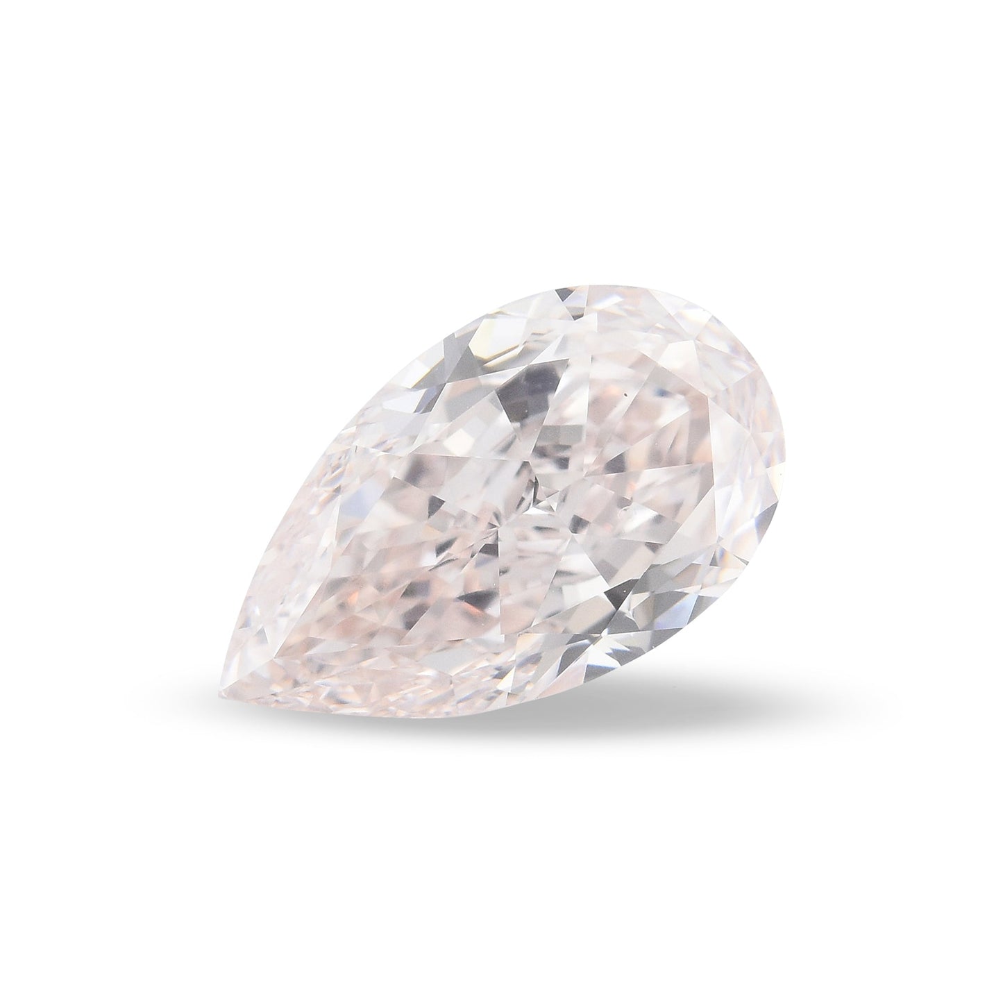 2,19 Karat hellrosa Birnenförmiger Diamant VS1 GIA