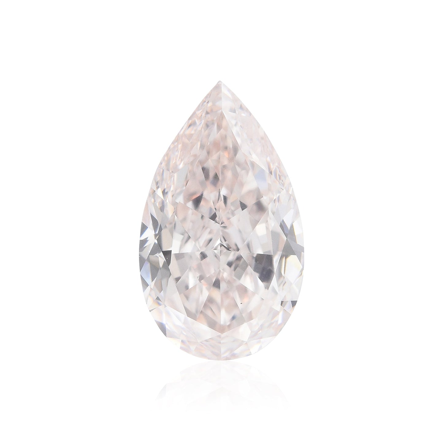 2,19 Karat hellrosa Birnenförmiger Diamant VS1 GIA