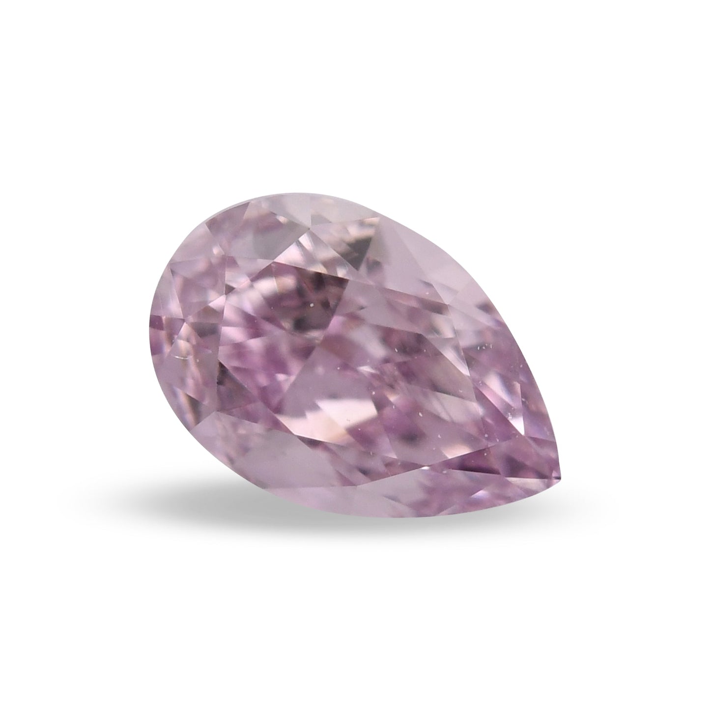 0,30 Karat Fancy Purple Pink Birnenförmiger Diamant VS1 GIA
