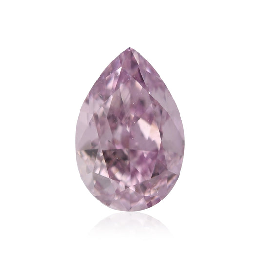 0,30 Karat Fancy Purple Pink Birnenförmiger Diamant VS1 GIA
