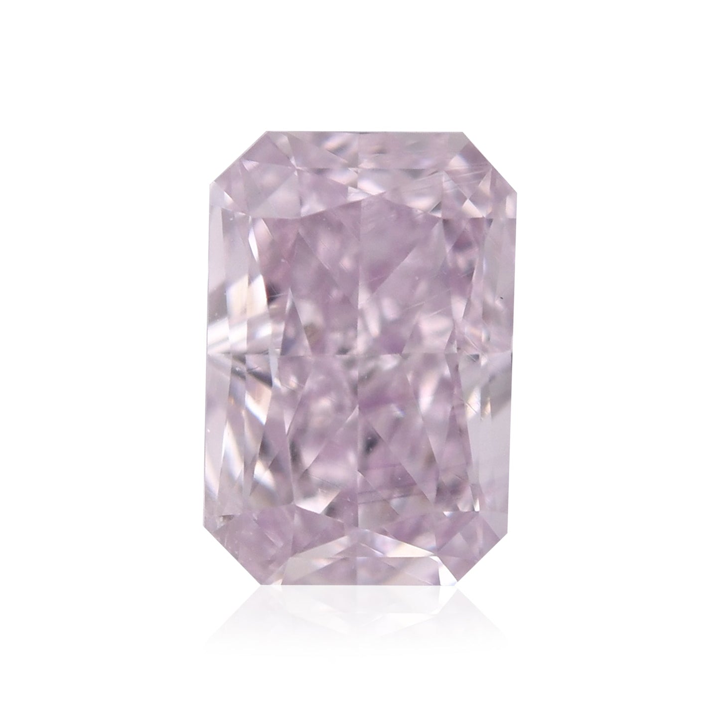 0,36 Karat Fancy Light Purplish Pink Radiant VS1 GIA