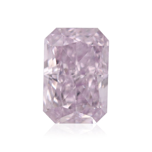 0,36 Karat Fancy Light Purplish Pink Radiant VS1 GIA