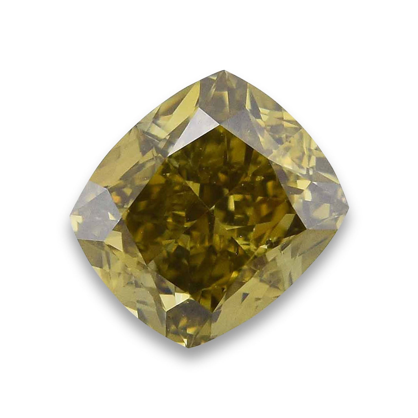 1,01 Karat Chamäleon-Kissen-Diamant SI1 GIA