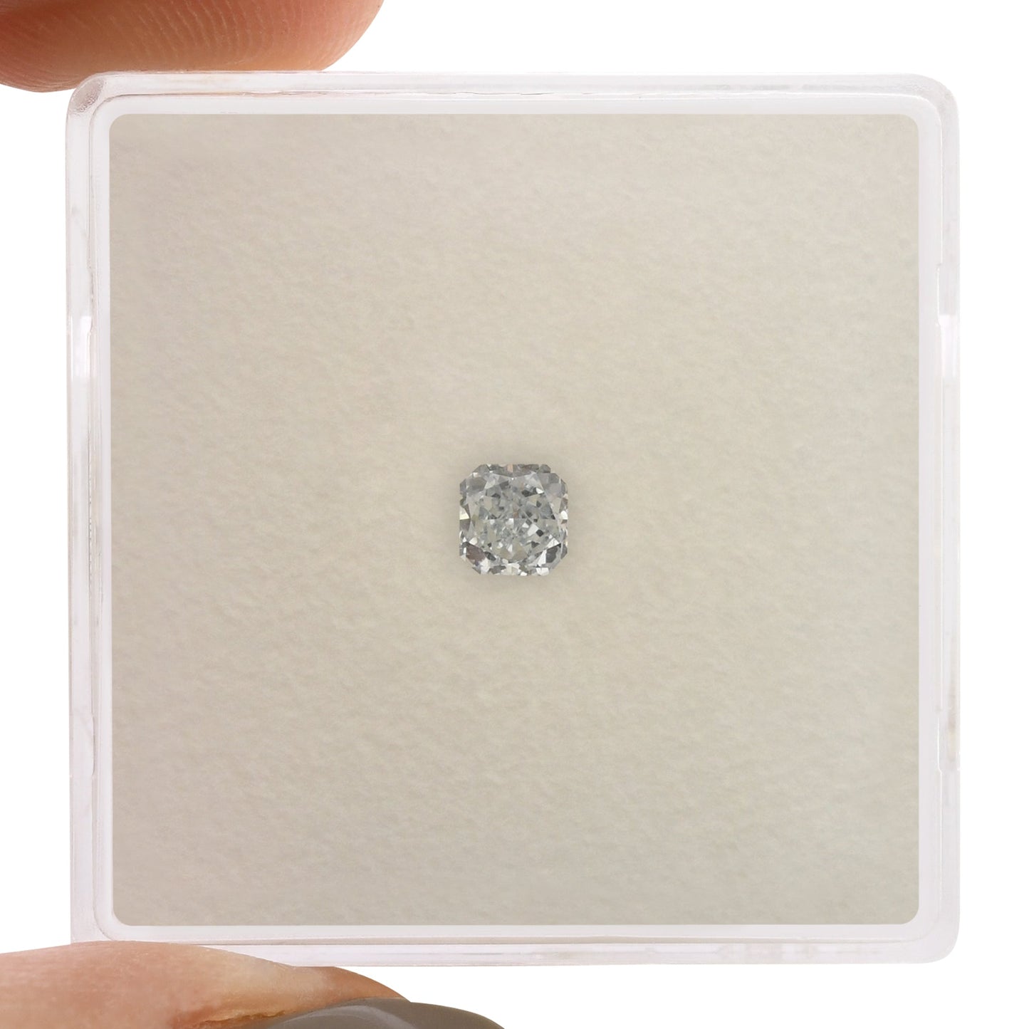 0,23 Karat Fancy Light Blue Radiant VS1 GIA