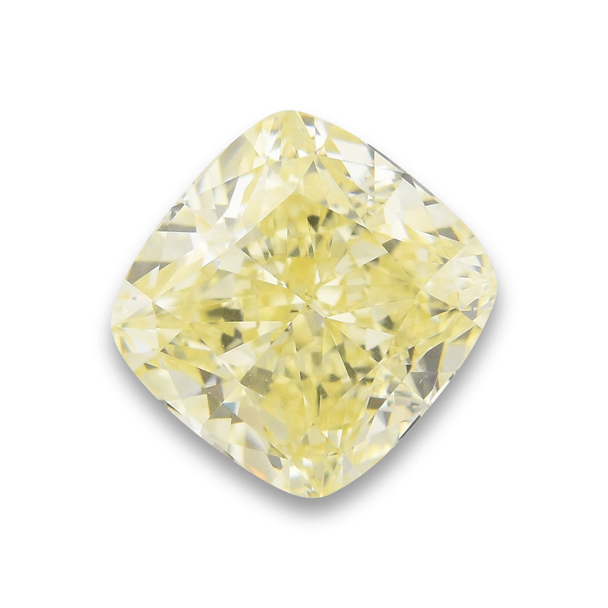 Kissenförmiger Diamant | 1,71 ct | Hellgelb | Reinheitsgrad VS2 | GIA | Ref. 579959
