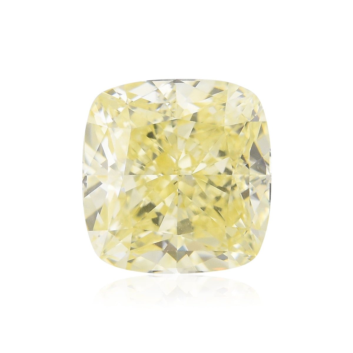 Kissenförmiger Diamant | 1,71 ct | Hellgelb | Reinheitsgrad VS2 | GIA | Ref. 579959