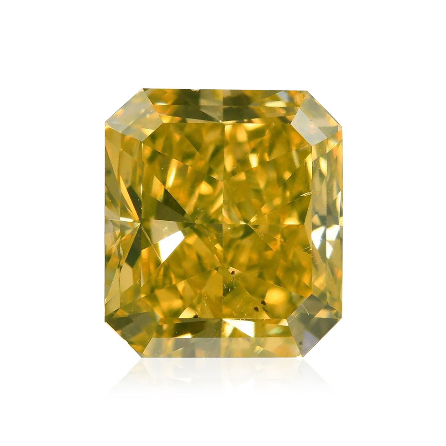 1,15 Karat Fancy Intense Yellow Radiant SI2 GIA