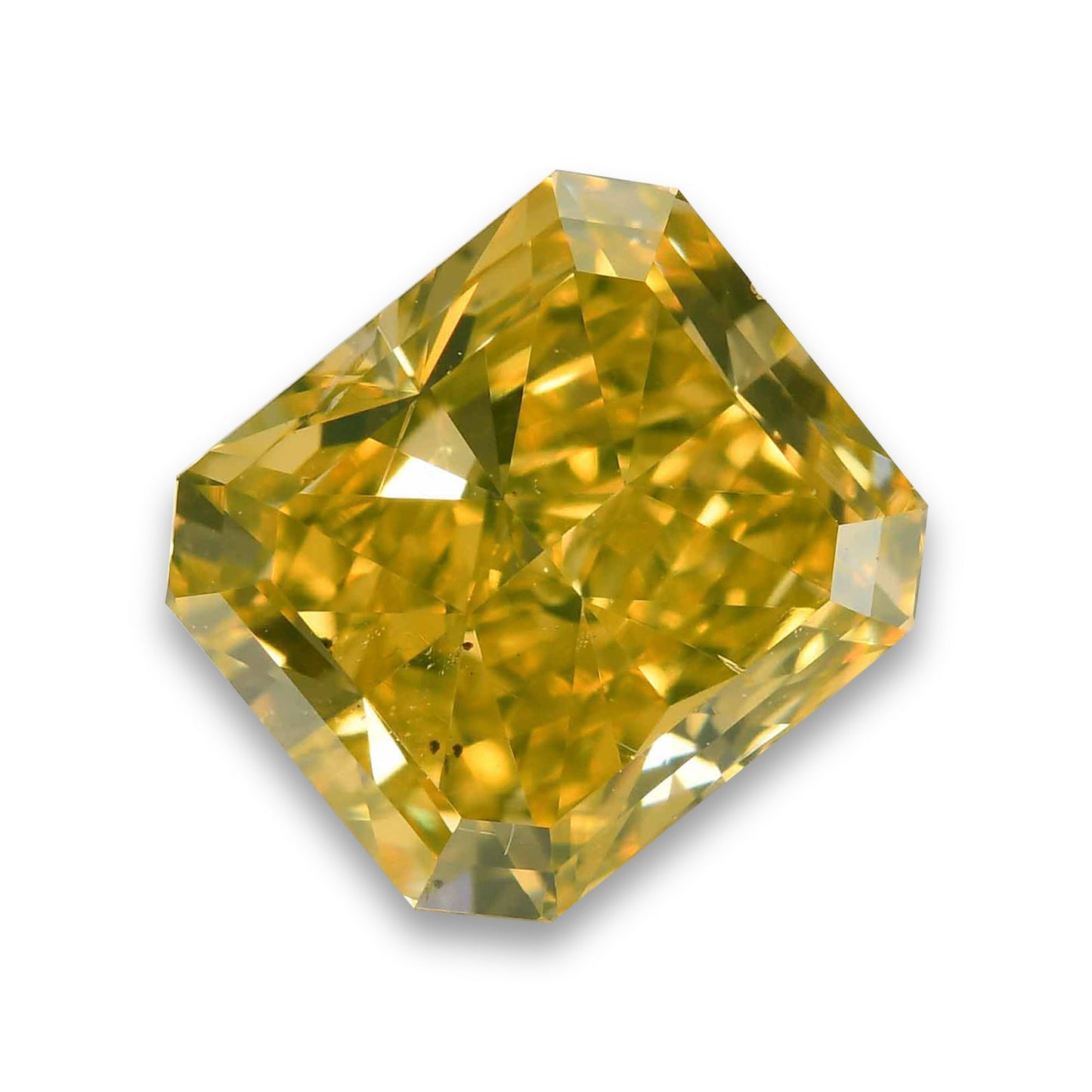 1,15 Karat Fancy Intense Yellow Radiant SI2 GIA