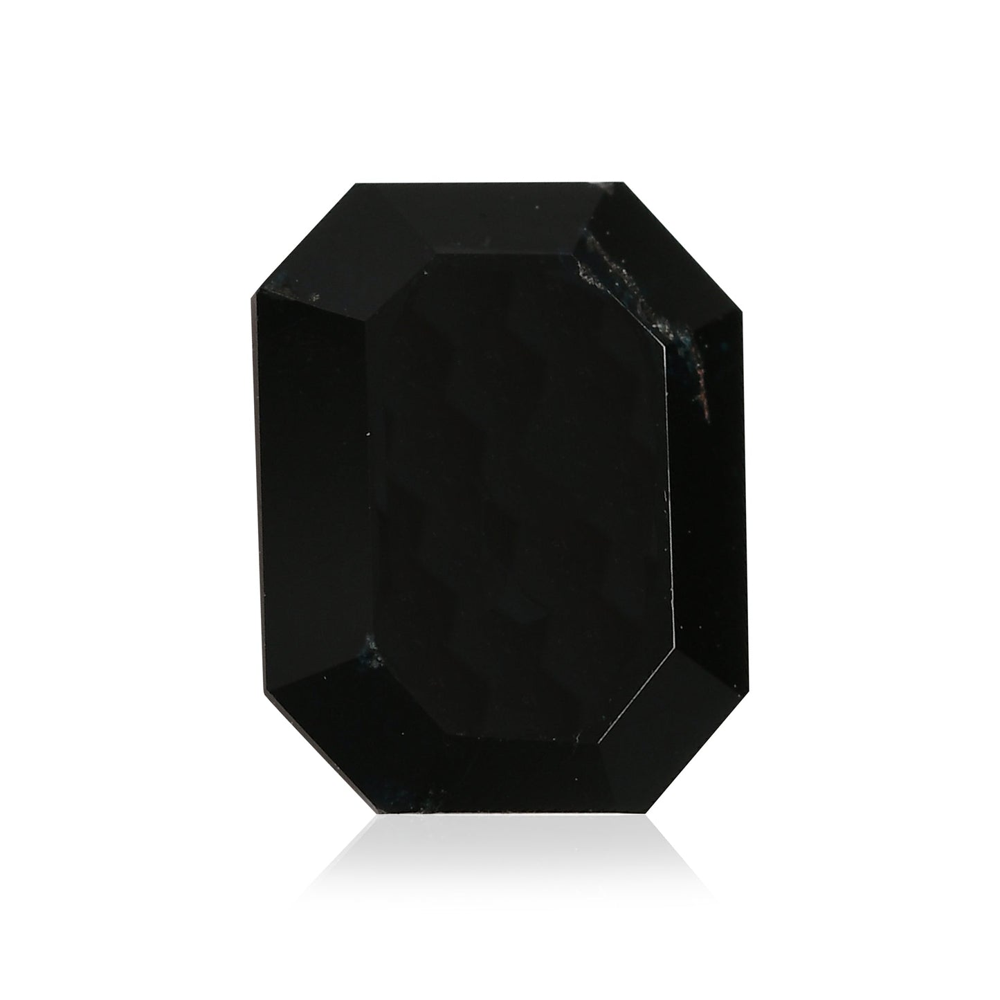 0,83 Karat Fancy Black Emerald Diamond GIA