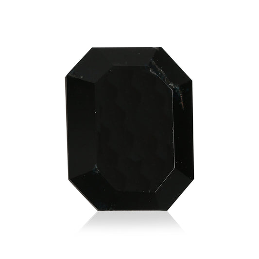 0.83 Carat Fancy Black Emerald Diamond  GIA