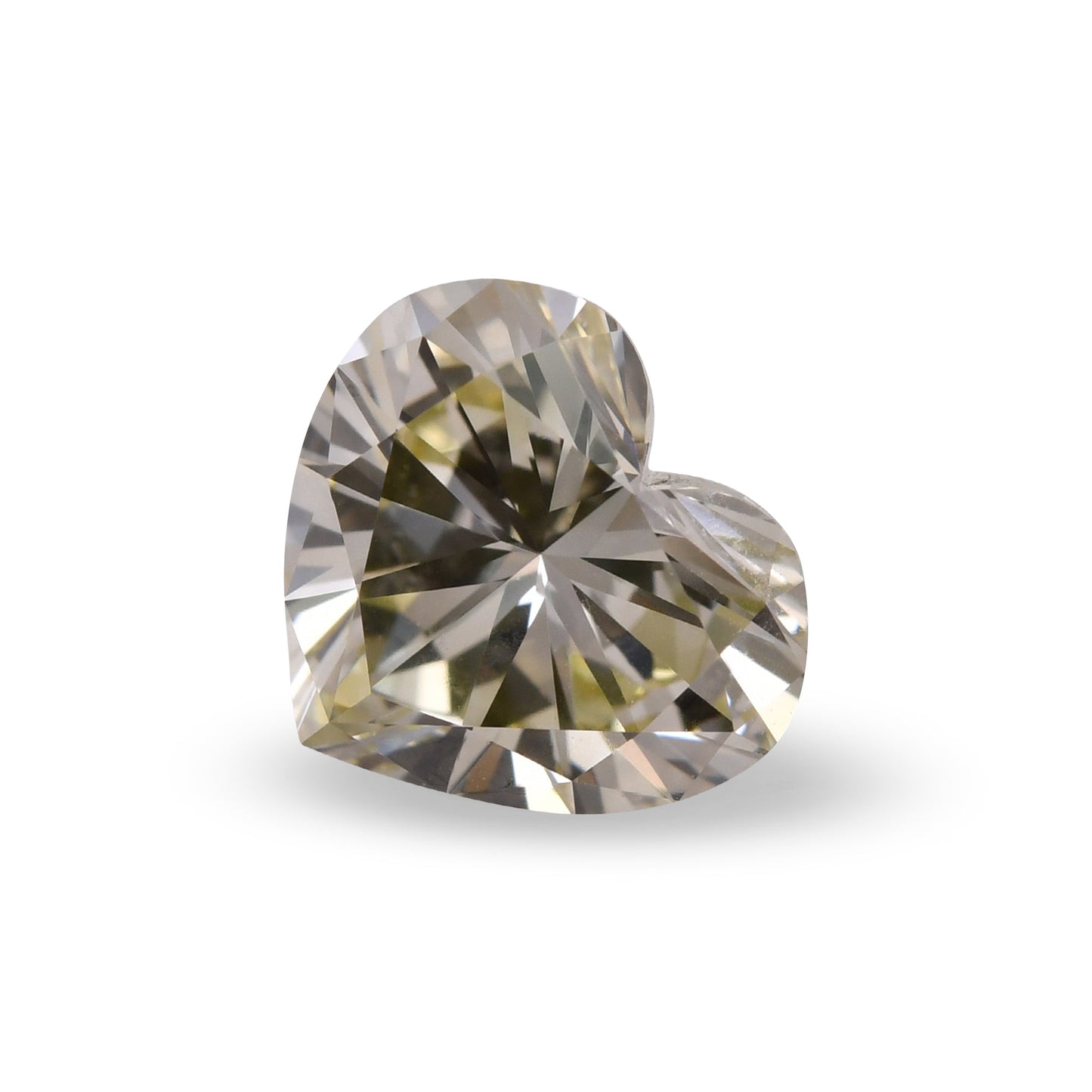 1,46 Karat Chamäleon-Herz-Diamant VVS1 GIA