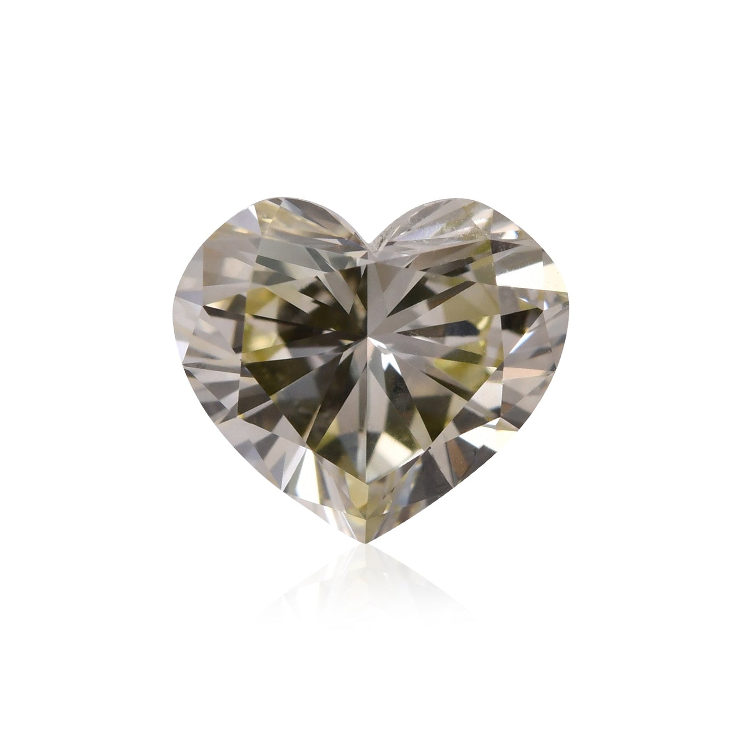 1,46 Karat Chamäleon-Herz-Diamant VVS1 GIA