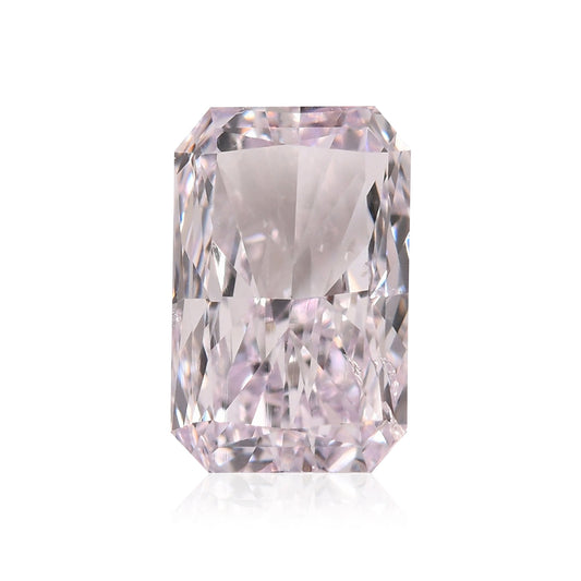 0,50 Karat sehr hellrosa strahlender Diamant SI2 GIA