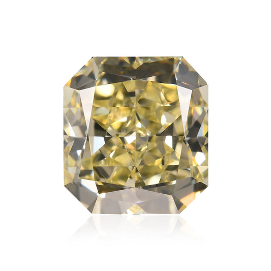 1,60 Karat Fancy Light Yellow Radiant VS1 GIA