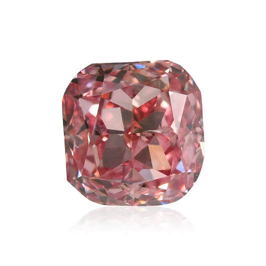 0,50 Karat Fancy Intense Pink Cushion Diamond SI2 GIA
